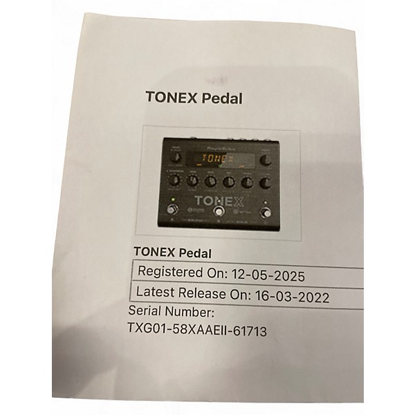 Used Amplitube Tonex Pedal
