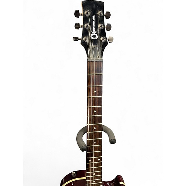 Used 2012 Charvel Desolation DS-3 ST Trans Red Solid Body Electric Guitar