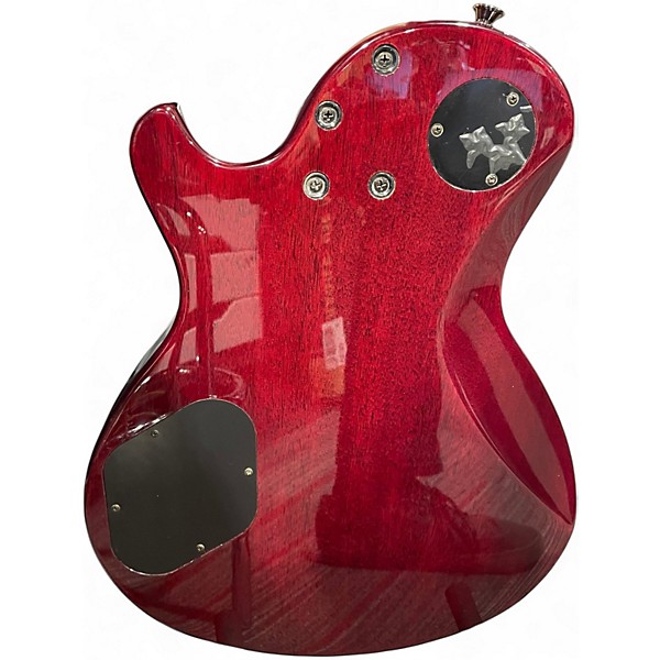 Used 2012 Charvel Desolation DS-3 ST Trans Red Solid Body Electric Guitar