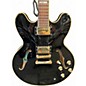 Used Epiphone Sheraton II Black Hollow Body Electric Guitar