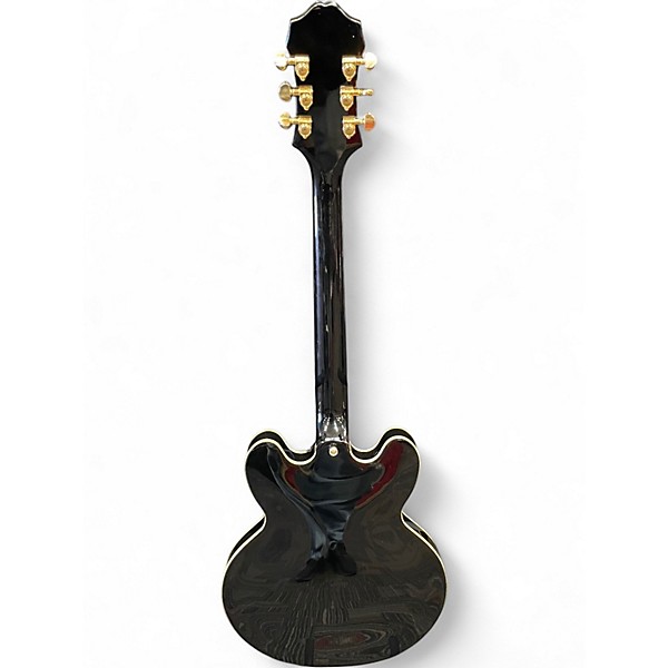 Used Epiphone Sheraton II Black Hollow Body Electric Guitar