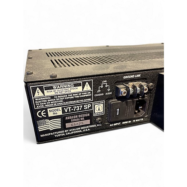 Used Avalon VT737SP Class A Mono Tube Microphone Preamp