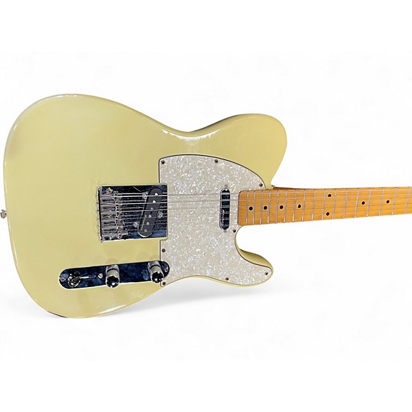 Used Squier Standard Telecaster White Solid Body Electric Guitar