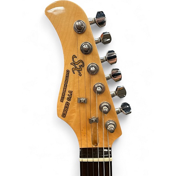 Used SX SX VTG SERIES Chrome Red Metallic Electric Guitar