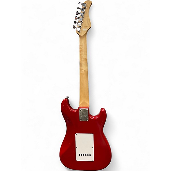 Used SX SX VTG SERIES Chrome Red Metallic Electric Guitar