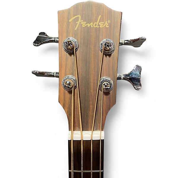 Used Fender CB100ce Natural Acoustic Bass Guitar