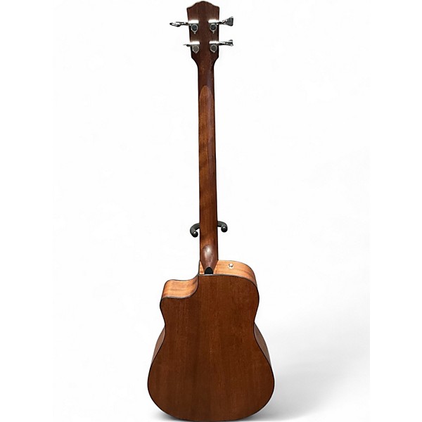 Used Fender CB100ce Natural Acoustic Bass Guitar