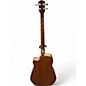 Used Fender CB100ce Natural Acoustic Bass Guitar