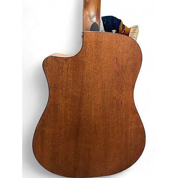 Used Fender CB100ce Natural Acoustic Bass Guitar