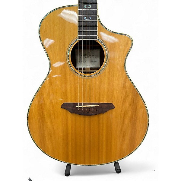 Used Breedlove AC25/SR PLUS Natural Acoustic Electric Guitar