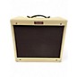 Used Fender Blues Junior 15W 1x12 Limited Edition Blonde/Oxblood Tube Guitar Combo Amp thumbnail