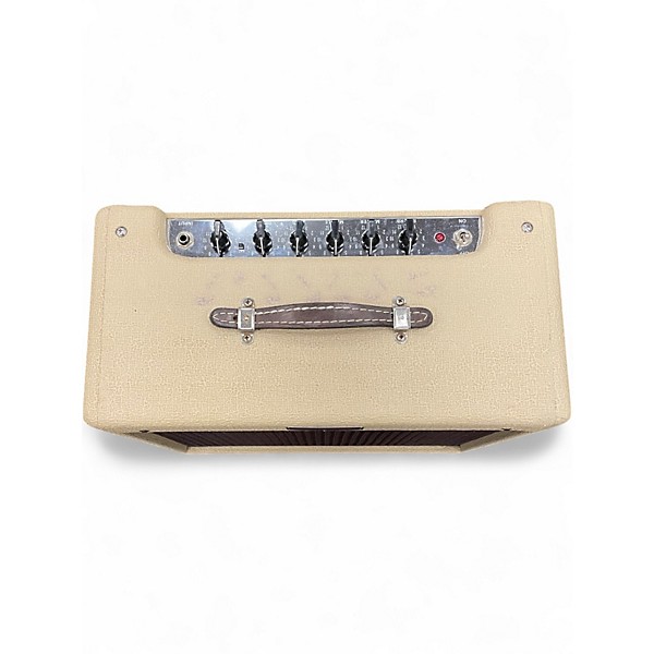 Used Fender Blues Junior 15W 1x12 Limited Edition Blonde/Oxblood Tube Guitar Combo Amp