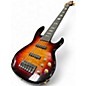 Used Carvin LB76 QUILT TOP 3 Tone Sunburst Electric Bass Guitar