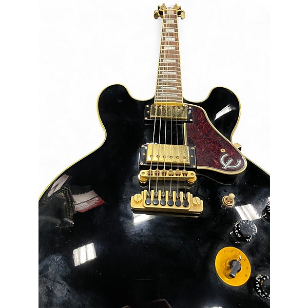 Used Epiphone BB King Lucille Ebony Hollow Body Electric Guitar