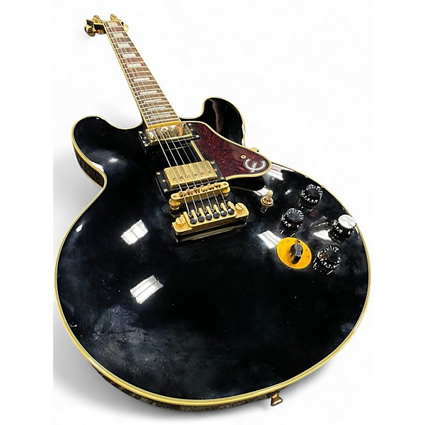 Used Epiphone BB King Lucille Ebony Hollow Body Electric Guitar