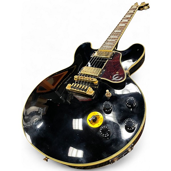 Used Epiphone BB King Lucille Ebony Hollow Body Electric Guitar