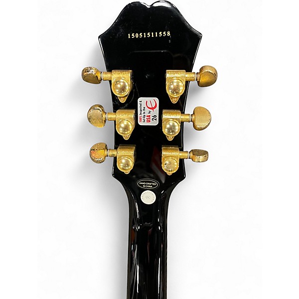 Used Epiphone BB King Lucille Ebony Hollow Body Electric Guitar