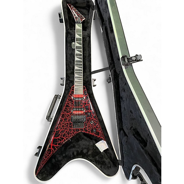 Used Jackson pro rr24 maul crackle Solid Body Electric Guitar