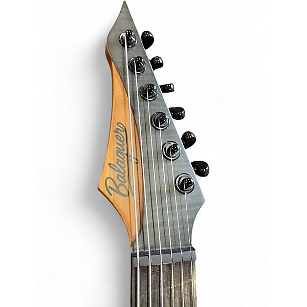 Used Balaguer prototype Gray Solid Body Electric Guitar