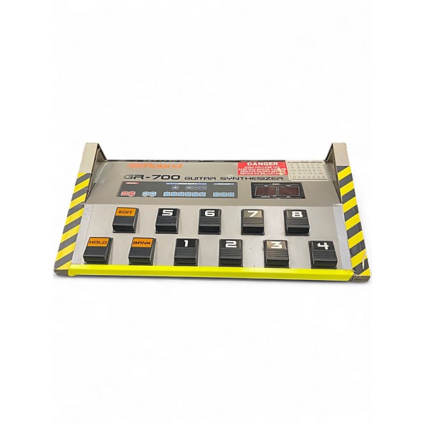 Used Roland G-707 W/ GR700 SILVER Solid Body Electric Guitar