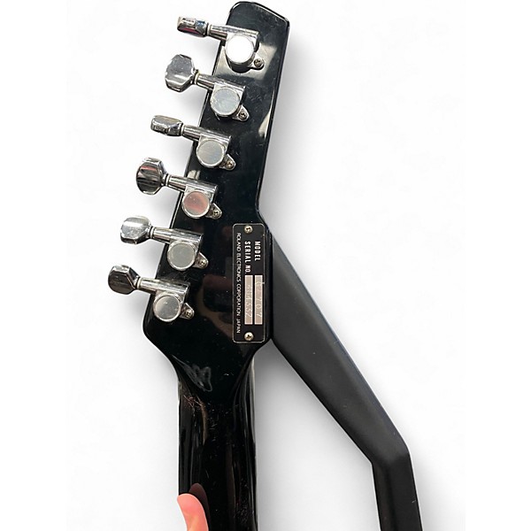 Used Roland G-707 W/ GR700 SILVER Solid Body Electric Guitar