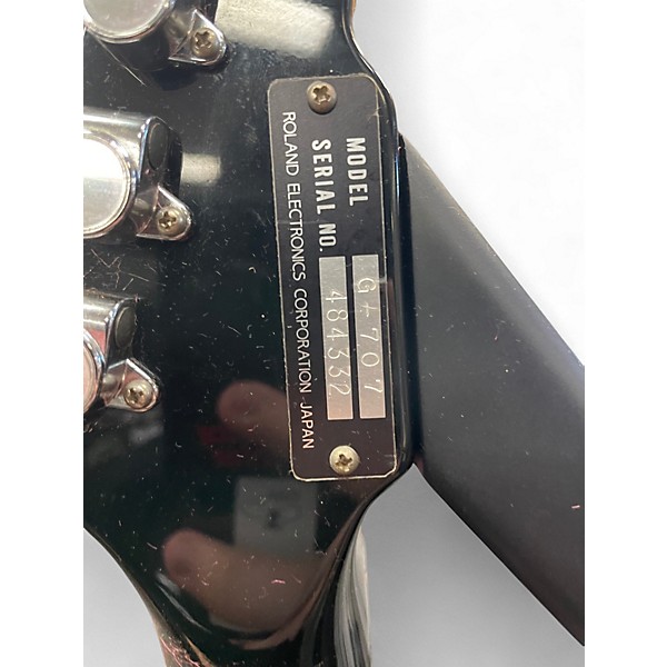 Used Roland G-707 W/ GR700 SILVER Solid Body Electric Guitar