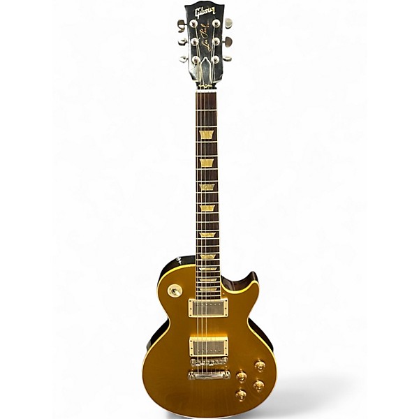 Used 2004 Gibson Les Paul Custom Gold Top Solid Body Electric Guitar