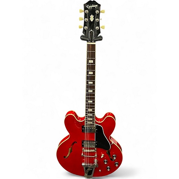 Used Epiphone ES-335 INSPIRED BY GIBSON RED Hollow Body Electric Guitar