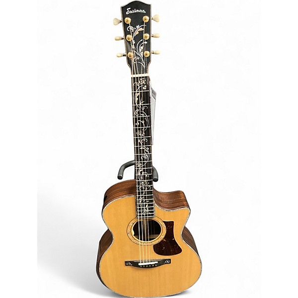 Used Eastman ac922ce Natural Acoustic Electric Guitar