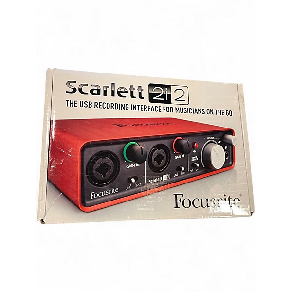 Used Focusrite Scarlett 2i2 Audio Interface