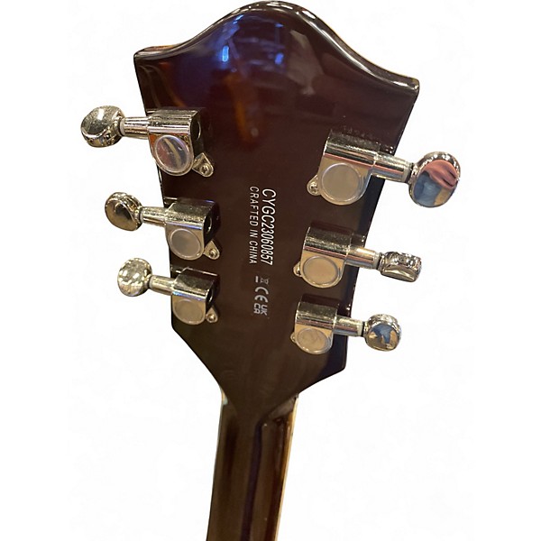 Used Gretsch Guitars G5655T-QM Quilted Maple Sweet Tea Hollow Body Electric Guitar