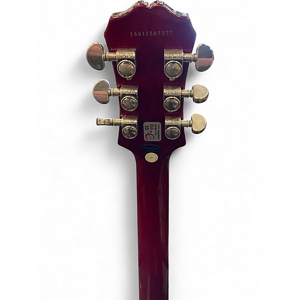 Used Epiphone LES PAUL PRO 3 Color Sunburst Solid Body Electric Guitar