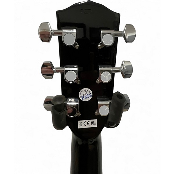 Used Fender CD-60SCE Black Acoustic Electric Guitar