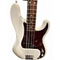 Used 2022 Fender Player Precision Bass White Electric Bass Guitar