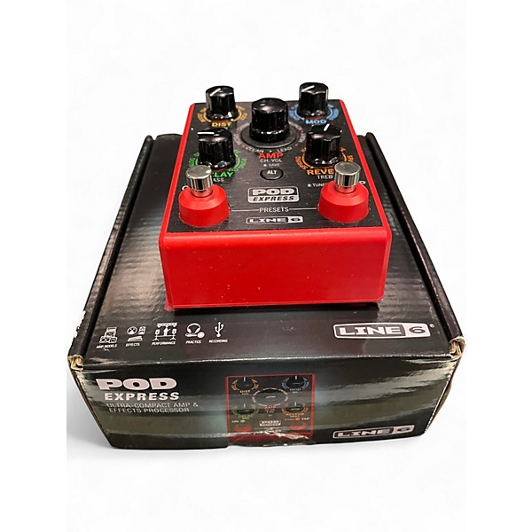 Used Line 6 Pocket Pod Express Amp Modeler Effect Processor