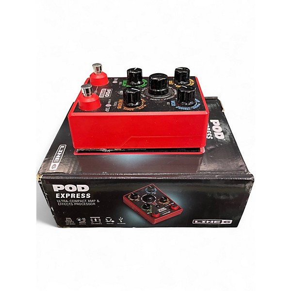 Used Line 6 Pocket Pod Express Amp Modeler Effect Processor