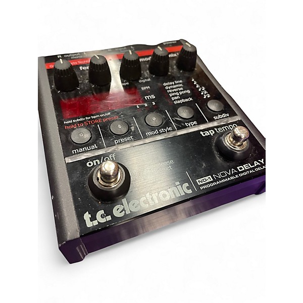Used TC Electronic ND1 Nova Delay Effect Pedal
