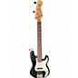Used Squier Precision V Black Electric Bass Guitar thumbnail