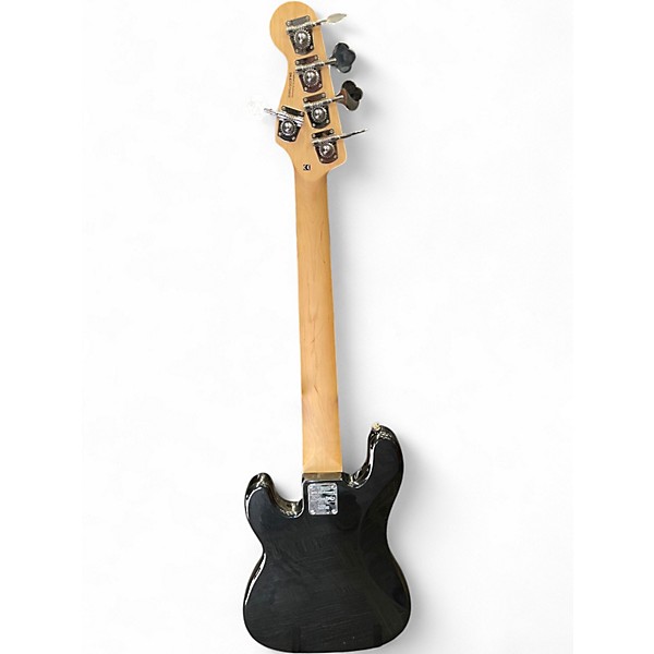 Used Squier Precision V Black Electric Bass Guitar