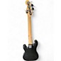 Used Squier Precision V Black Electric Bass Guitar