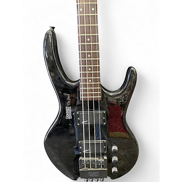 Used Hohner THE JACK Black Electric Bass Guitar