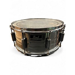 Used Pearl 7X14 Export Series Snare Silver Drum