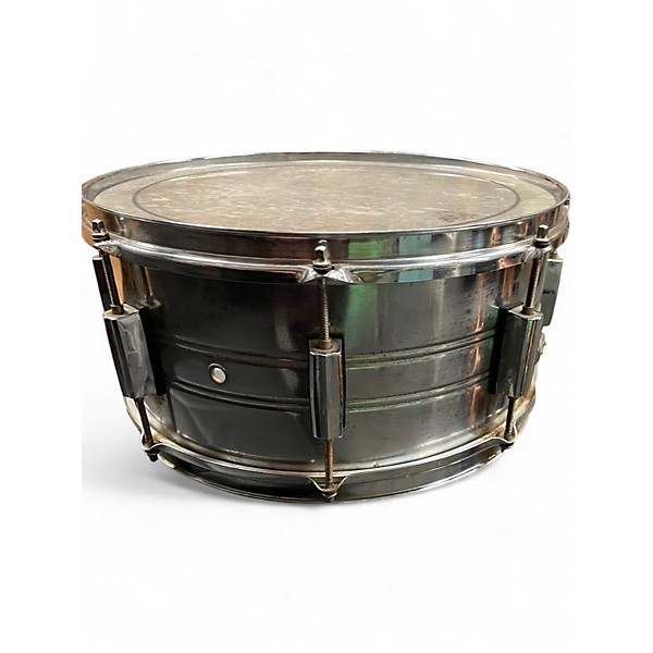 Used Pearl 7X14 Export Series Snare Silver Drum