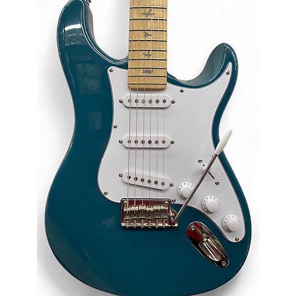 Used PRS SE Silver Sky Nylon Blue Solid Body Electric Guitar