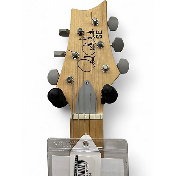 Used PRS SE Silver Sky Nylon Blue Solid Body Electric Guitar