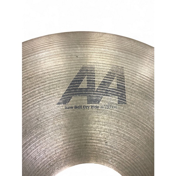 Used SABIAN 21in AA Raw Bell Dry Ride Cymbal