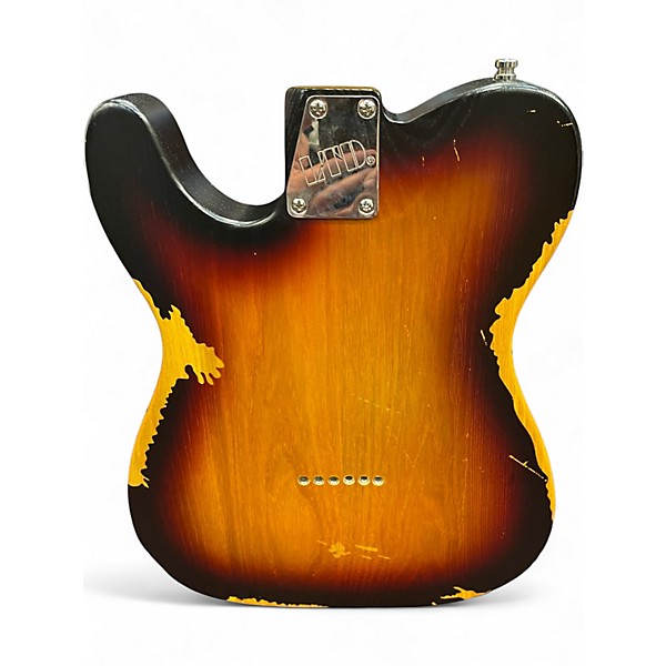 Used ESP LTD TE-254 Distressed 3-Tone Sunburst Solid Body Electric Guitar