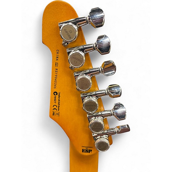 Used ESP LTD TE-254 Distressed 3-Tone Sunburst Solid Body Electric Guitar