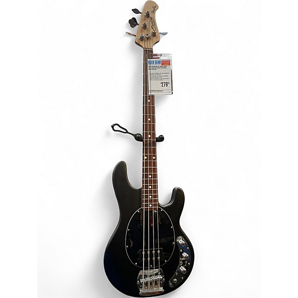 Used Sterling by Music Man Ray4 MATTE BLACK Electric Bass Guitar
