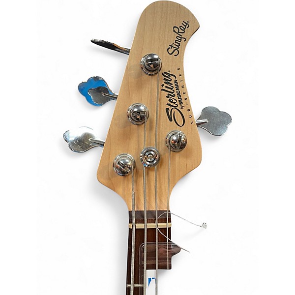 Used Sterling by Music Man Ray4 MATTE BLACK Electric Bass Guitar
